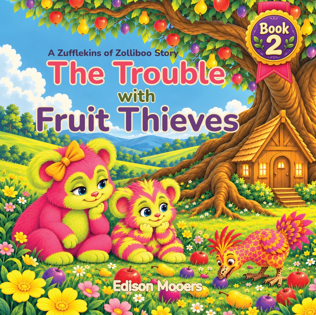Official cover of The Trouble with Fruit Thieves